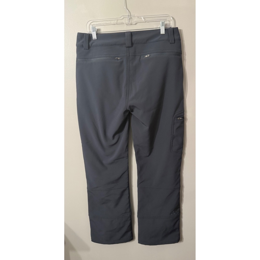 Arctix Sarah Soft Shell Snow Pants Flannel Lined Steel Gray Womans Sz Med - Picture 2 of 8